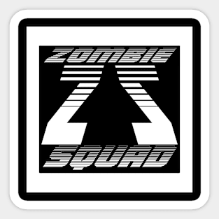 Zombie Squad ZS G.I. (White) T-Shirt Sticker